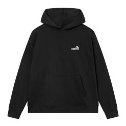 Kubota Bluza Z Kapturem Unisex Move Czarna. Czarne bluzy Kubota, xl, bez wzorów, z bawełny, bez ramiączek, z kapturem. Za 249.99 zł.