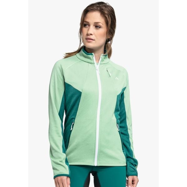 Bluza trekkingowa damska Schöffel Rotwand. Zielone bluzy Schöffel, bez wzorów, bez kaptura. Za 499.99 zł.