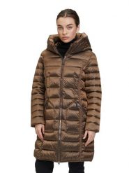 Betty Barclay Płaszcz pikowany w kolorze jasnobrązowym rozmiar: 42. Brązowe płaszcze Betty Barclay, bez wzorów, bez kaptura. Za 565.99 zł.