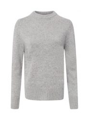 Franco Callegari Sweter z dzianiny merino Kobiety drobna dzianina szary, XL. Szare swetry Franco Callegari, xl, bez wzorów, z dzianiny, bez ramiączek. Za 299.95 zł.