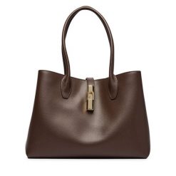 Torebka Furla. Brązowe torebki klasyczne Furla, bez wzorów, klasyczne, bez dodatków. Za 1,579.00 zł.