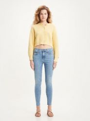 Levi´s Dżinsy "720" - Super Skinny fit - w kolorze błękitnym rozmiar: W27/L28. Niebieskie jeansy l, z aplikacjami, klasyczne, z podwyższonym stanem. Za 150.02 zł.