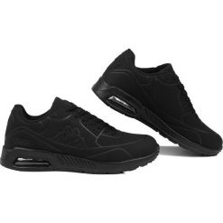 Buty sportowe unisex Kappa Harlem Emb Oc. Czarne buty sportowe lifestyle Kappa, bez wzorów, bez zapięcia, trekkingowe. Za 159.00 zł.