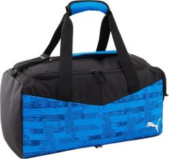 Torba podróżna Puma individualRISE Small. Czarne torby sportowe Puma, bez wzorów, z materiału, na ramię. Za 127.65 zł.