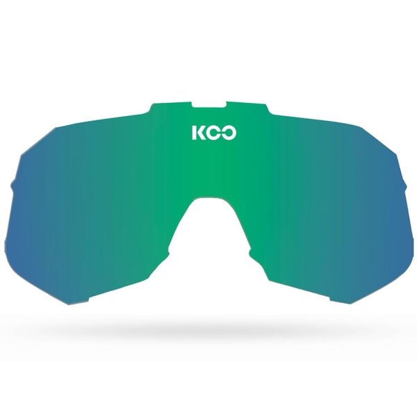 Okulary przeciwsłoneczne KOO Demos. Zielone okulary przeciwsłoneczne KOO, bez wzorów. Za 355.00 zł.