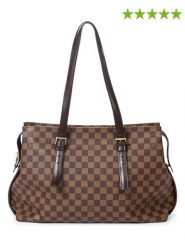 Louis Vuitton Shopper bag "Chelsea" w kolorze brązowym - 41 x 27 x 15 cm rozmiar: onesize. Brązowe shopper bag Louis Vuitton, bez wzorów, z materiału, na ramię, bez dodatków. Za 5,741.99 zł.