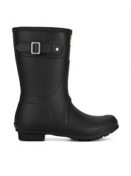 Hunter Kalosze WFS2048RMA Czarny. Czarne kalosze Hunter, bez wzorów, z kauczuku, bez zapięcia. Za 429.99 zł.
