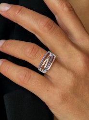 OR Carats Złoty pierścionek z kamieniami szlachetnymi rozmiar: 54. Niebieskie pierścionki OR Carats, z szafirem, złote. Za 1,992.99 zł.