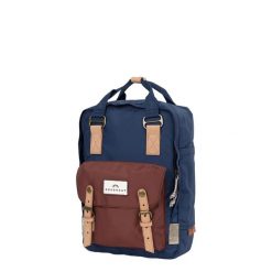 Plecak miejski Doughnut Macaroon Jungle II - navy. Niebieskie plecaki Doughnut, bez wzorów, bez dodatków. Za 319.99 zł.