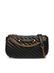 Guess Torebka HWQB94 95720 Czarny. Czarne kopertówki Guess, z aplikacjami, ze skóry, wizytowe, bez dodatków. Za 549.99 zł.