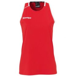 Damska koszulka typu tank top Kempa Player. Białe topy Kempa, s, bez wzorów, sportowe, bez kołnierzyka, bez ramiączek. Za 119.50 zł.