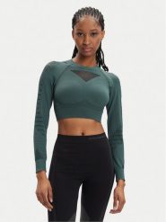 Brubeck Koszulka techniczna LC1002W Zielony Slim Fit. Zielone t-shirty sportowe Brubeck, m, bez wzorów, z syntetyku, bez ramiączek, na fitness i siłownię. Za 89.99 zł.