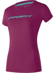 DYNAFIT Koszulka funkcyjna "TRAVERSE 2" w kolorze fioletowym rozmiar: 38. Różowe t-shirty sportowe Dynafit, bez wzorów, z materiału, bez ramiączek, outdoorowe. Za 118.56 zł.