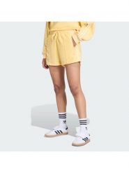 Adidas Szorty sportowe Terry Towel Firebird KD1395 Żółty Loose Fit. Żółte szorty sportowe adidas, bez wzorów, z bawełny. Za 178.99 zł.