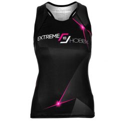 Koszulka sportowa damska bez rękawów Tank top EXTREME HOBBY MT SPORT. Czerwone topy sportowe EXTREME HOBBY, xs, bez wzorów, z elastanu, na fitness i siłownię. Za 139.00 zł.