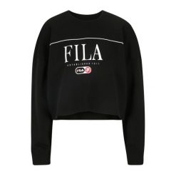 Bluza damska FILA Lewistown Crew Sweat. Czarne bluzy Fila, m, bez wzorów, bez kaptura. Za 179.99 zł.