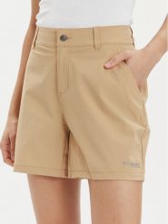 Columbia Szorty materiałowe Summit Valley™ Short 2072494 Beżowy Active Fit. Brązowe szorty Columbia, bez wzorów, z materiału, sportowe. Za 159.99 zł.