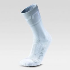Skarpety rowerowe WOMAN CYCLING ONE LIGHT SOCKS r.37-38. Białe skarpetki Uyn, bez wzorów. Za 109.99 zł.