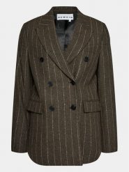 Remain Marynarka 5006281698 Brązowy Regular Fit. Brązowe marynarki i żakiety Remain, bez wzorów, z wełny, bez ramiączek. Za 2,319.00 zł.