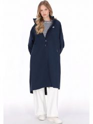 Schmuddelwedda Płaszcz przeciwdeszczowy w kolorze granatowym rozmiar: XS. Niebieskie kurtki przeciwdeszczowe Schmuddelwedda, xs, bez wzorów, bez kaptura, outdoorowe. Za 295.99 zł.