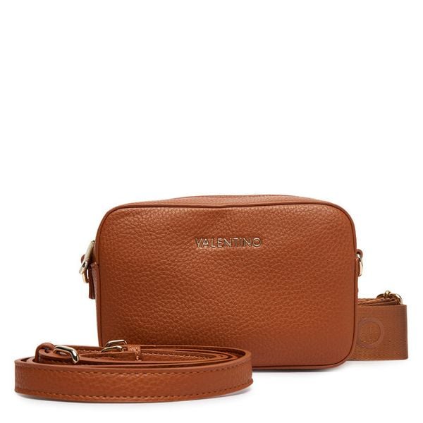 Torebka Valentino. Brązowe listonoszki Valentino, bez wzorów, bez dodatków. Za 569.99 zł.