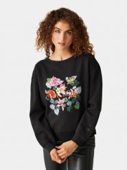 Regatta Bluza Monsieur Christian Lacroix RWA606 Czarny Regular Fit. Czarne bluzy Regatta, bez wzorów, z bawełny, bez kaptura. Za 499.99 zł.