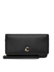 Coccinelle Torebka SSL Coccinelle C-Me E5 SSL 19 03 01 Czarny. Czarne kopertówki Coccinelle, bez wzorów, ze skóry, bez dodatków. Za 489.99 zł.