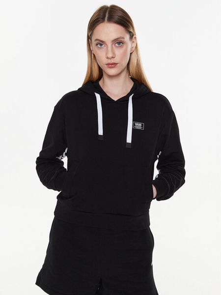 Vans Bluza Boom Boom Check It VN00045D Czarny Relaxed Fit. Czarne bluzy Vans, l, bez wzorów, z bawełny, bez kaptura. Za 219.99 zł.