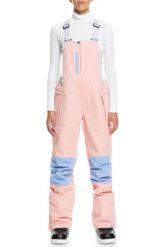 Spodnie narciarskie damskie Roxy Chloe Kim kombinezon. Czerwone spodnie narciarskie Roxy, bez wzorów, z materiału, narciarskie, primaloft. Za 548.49 zł.