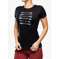Koszulka merino damska Sensor Merino Active PT Tee S/S. Czarne t-shirty sportowe Sensor, s, bez wzorów, bez ramiączek. Za 245.99 zł.