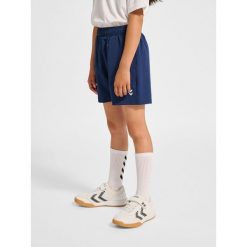 Szorty dla dzieci Hummel Pulse. Niebieskie szorty Hummel, bez wzorów, sportowe. Za 151.00 zł.