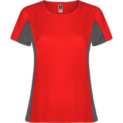 Damska Koszulka Sportowa Z Krótkim Rękawem Shanghai. Czarne t-shirty sportowe ROLY, s, bez wzorów, bez ramiączek, na jogę i pilates. Za 38.99 zł.
