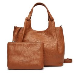 Torebka Gianni Chiarini. Brązowe torebki klasyczne Gianni Chiarini, bez wzorów, klasyczne, bez dodatków. Za 829.99 zł.
