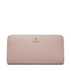 Duży Portfel Damski Furla. Pomarańczowe portfele Furla, bez wzorów. Za 779.99 zł.