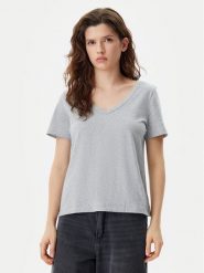 Gap T-Shirt 740140-01 Szary Regular Fit. Szare t-shirty GAP, m, bez wzorów, z bawełny, bez kołnierzyka, bez ramiączek. Za 79.99 zł.