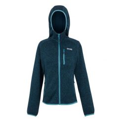 Bluza Polarowa Damska Z Kapturem Newhill. Niebieskie bluzy z kapturem Regatta, na zimę, bez wzorów, z polaru, z kapturem, trekkingowe. Za 127.99 zł.