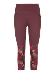 Kilpi Legginsy w kolorze bordowym rozmiar: 34. Czerwone legginsy Kilpi, bez wzorów, z materiału, outdoorowe. Za 70.57 zł.