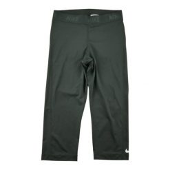 Second life - Damskie legginsy Dri-Fit w kolorze czarnym - Jak nowy. Czarne legginsy Nike, bez wzorów, sportowe. Za 85.16 zł.