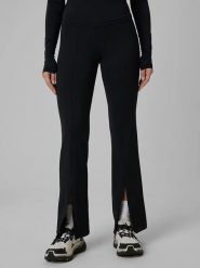 4F Legginsy sportowe w kolorze czarnym rozmiar: M. Czarne legginsy 4f, m, bez wzorów, z materiału, z podwyższonym stanem, outdoorowe. Za 100.99 zł.