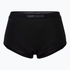 Bokserki termoaktywne damskie super.natural Tundra 175 Hipser 2 pary. Czarne bokserki damskie super.natural, bez wzorów, z materiału. Za 399.10 zł.