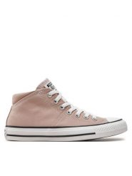 Converse Trampki Chuck Taylor All Star Madison Mid A06511C Beżowy. Brązowe trampki Converse, bez wzorów, z materiału, retro, bez zapięcia. Za 169.99 zł.