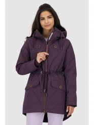 Alife and kickin Kurtka zimowa "CharlotteAK" w kolorze fioletowym rozmiar: L. Różowe kurtki Alife and Kickin, na zimę, l, z aplikacjami, z puchu, bez kaptura. Za 341.79 zł.