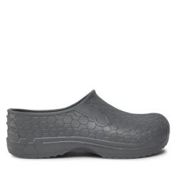 Klapki Dry Walker. Szare klapki Dry Walker, bez wzorów, bez obcasa, bez zapięcia. Za 59.99 zł.