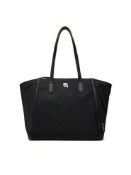 KARL LAGERFELD Torebka A3W30117 Czarny. Czarne torebki klasyczne KARL LAGERFELD, bez wzorów, ze skóry, bez dodatków. Za 669.99 zł.