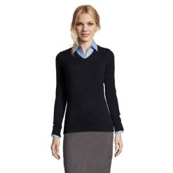 Damski Sweter Glory. Brązowe swetry SOL'S, s, bez wzorów, bez ramiączek. Za 192.99 zł.