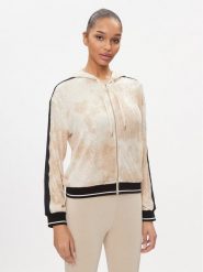 Liu Jo Sport Bluza TA4017 J4623 Beżowy Regular Fit. Brązowe bluzy bez kaptura Liu Jo Sport, s, bez wzorów, z syntetyku, bez kaptura. Za 459.99 zł.