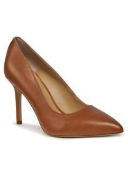 LAUREN RALPH LAUREN Szpilki 802940580002 Brązowy. Brązowe szpilki Lauren Ralph Lauren, bez wzorów, ze skóry, bez obcasa, na szpilce, bez zapięcia. Za 539.99 zł.