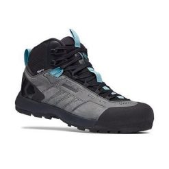 Damskie buty turystyczne Black Diamond Mission LTHR WP Aprch. Niebieskie buty trekkingowe Black Diamond, bez zapięcia. Za 788.50 zł.