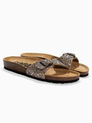 Sunbay Klapki "Jasmin" ze wzorem rozmiar: 39. Klapki Sunbay, bez wzorów, klasyczne, z otwartym noskiem, bez obcasa, bez zapięcia. Za 123.25 zł.