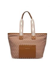 Valentino Torebka Armonia VBS9U201 Brązowy. Brązowe shopper bag Valentino, bez wzorów, ze skóry, bez dodatków. Za 549.99 zł.